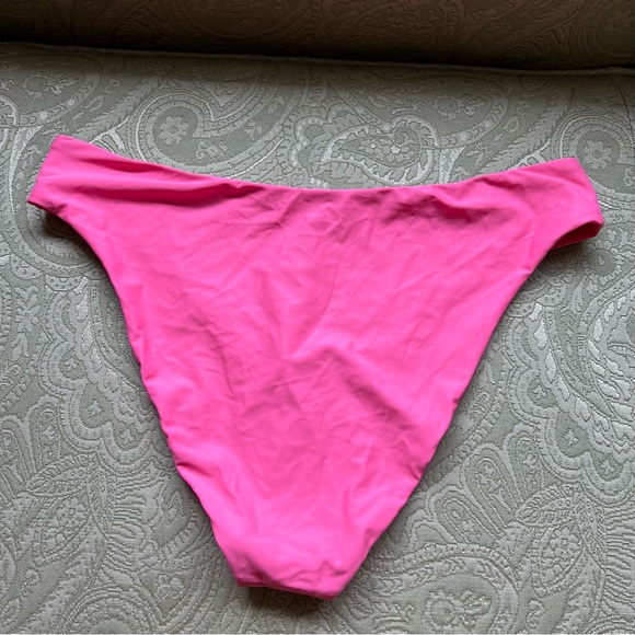 NWT J. Crew High-Rise Cheeky Bikini Bottom Size XL Tea Rose - Picture 6 of 7
